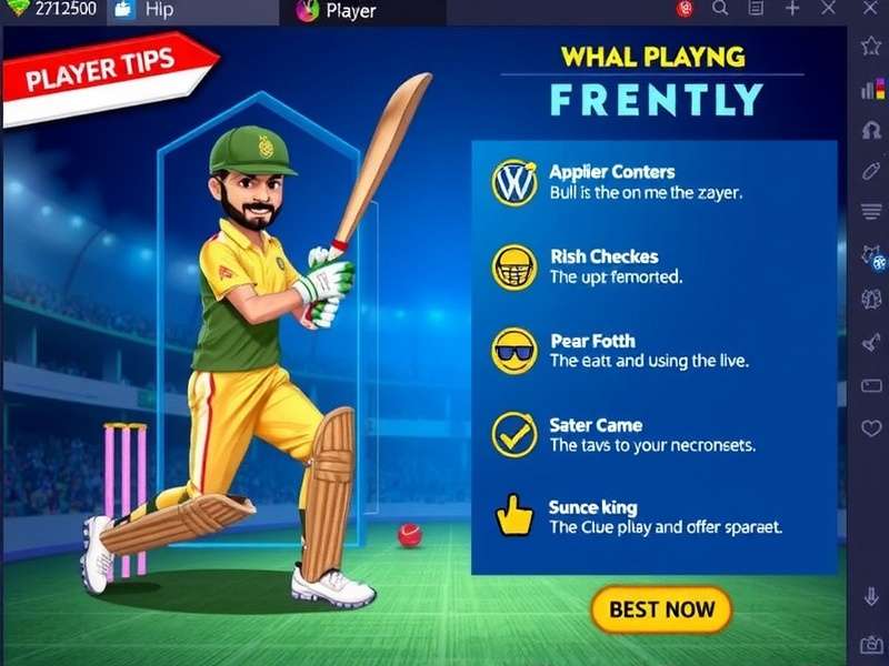 Indian Cricket Frenzy Player Tips